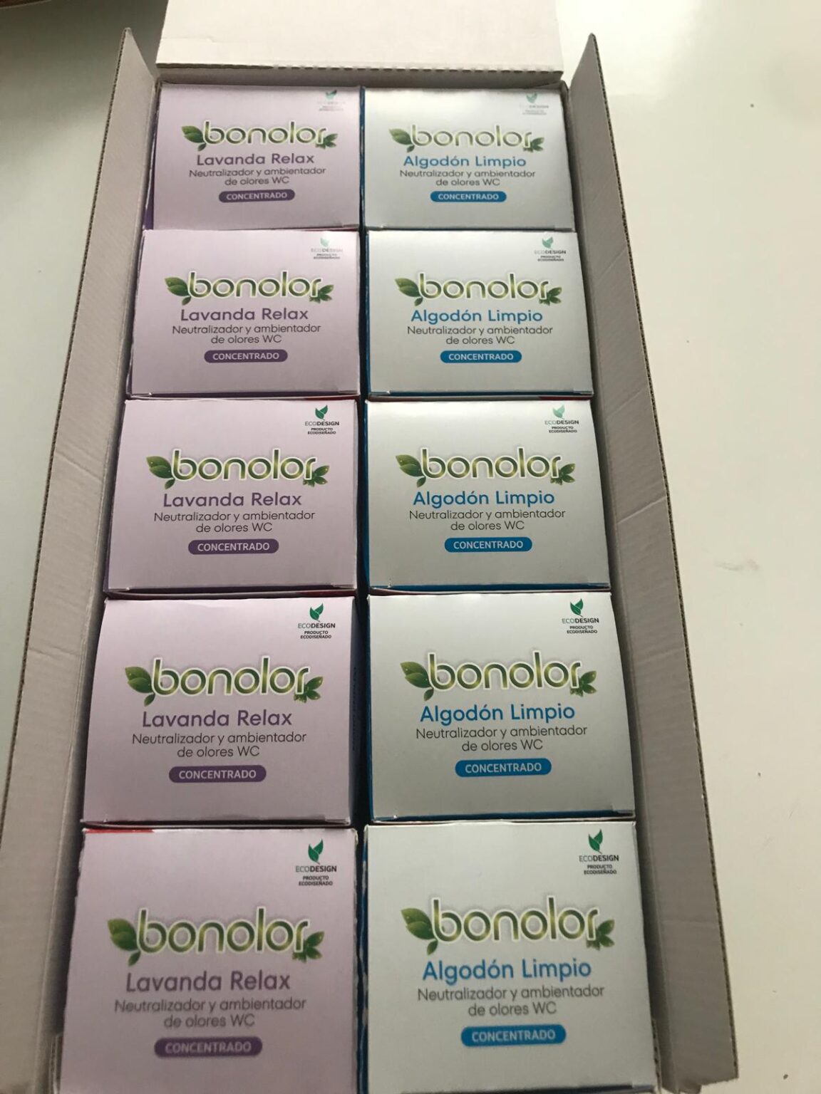 Servicio de venta de ambientadores profesionales Bonolor: algodón limpio y lavanda relax